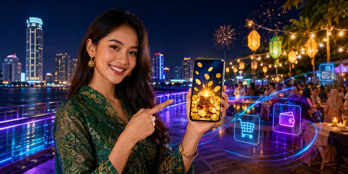 Pemain mudah alih 88gasia Penang menikmati bonus kasino sempena Hari Raya